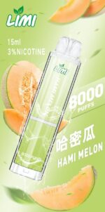 LIMI 8000口發光拋棄式 大煙量長續航 可批發 多口味一次性電子煙