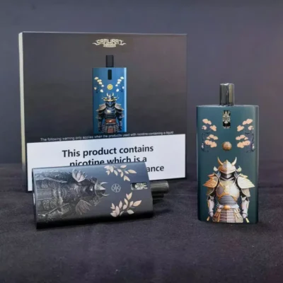 SAMURAI ARMOUR 將軍鎧甲小煙套組 註油式主機 產品實拍 3