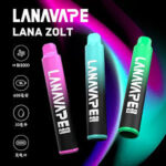 LANA ZOLT 8000 Puffs 拋棄式電子煙 台灣現貨 大容量可充電 多口味選擇