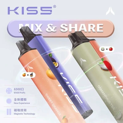 K65 MIX&SHARE 6500 口拋棄式電子菸 拋棄式電子煙 產品實拍 3